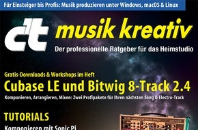 c't: Sonderheft: c't musik kreativ / Der professionelle Ratgeber zur Musikproduktion