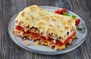 Deutsche See GmbH - Fischmanufaktur: Pressemitteilung: Deutsche See bringt innovative Lasagne „Thunfisch“ für Gastronomie und Foodservice auf den Markt