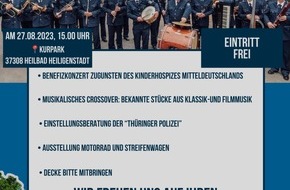 Landespolizeiinspektion Nordhausen: LPI-NDH: Familien- und Picknickkonzert im Kurpark Heilbad Heiligenstadt