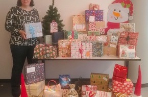 Provinzial Holding AG: Provinzial Mitarbeiterinnen und Mitarbeiter erfüllen Kindern und Jugendlichen 132 Weihnachtswünsche