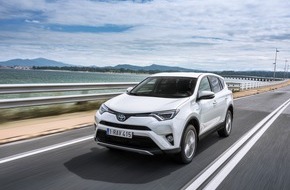 Toyota AG: Der neue Toyota RAV4 Hybrid - Prestige, Komfort und Effizienz