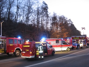 KFV-CW: Schwerverletzter mit Hubschrauber in Klink gefolgen
Schwerer Verkehrsunfall in Nagold