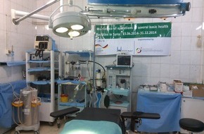 Islamic Relief Deutschland e.V.: Syrien: Menschenw&uuml;rdige Krankenversorgung in einem menschenverachtenden Krieg (FOTO)