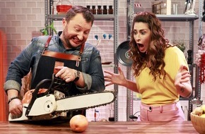 Kabel Eins: Lecker lernen bei Kabel Eins: Die erste Essens-Rateshow im deutschen TV / "Quiz mit Biss" startet am Montag, 2. September 2019