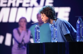 SAT.1: Der jüngste "Die perfekte Minute"-Kandidat Max (14) und sein Vater "geben Gummi" - am Freitag, 4. März 2011, 20.15 Uhr (mit Bild)