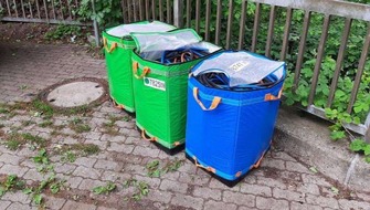 Polizeidirektion Bad Segeberg: POL-SE: Wedel - Unzulässige Müllablagerung von Kabelummantelungen - Zeugen gesucht