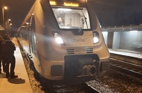 Bundespolizeiinspektion Erfurt: BPOLI EF: Was ein Fahrrad, einen Zug und einen Schutzengel verbindet