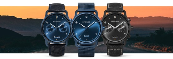 DETOMASO - A Brand of Temporex Lifestyle GmbH: Topseller der Uhrenmarke in neuem Look / DETOMASO veröffentlicht erste Limited Editions