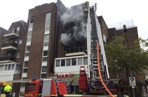 Feuerwehr Gelsenkirchen: FW-GE: Wohnungsbrand in einem Wohn- und Geschäftshaus