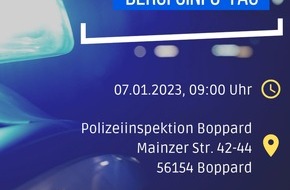 Polizeipräsidium Koblenz: POL-PPKO: Polizei Boppard lädt zum Berufsinfo-Tag