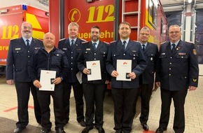 Kreisfeuerwehr Oldenburg: FW-OLL: Kreisfeuerwehr Oldenburg - Anzahl der angebotenen Lehrgänge nahezu verdoppelt