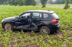 Kreisfeuerwehrverband Lüchow-Dannenberg e.V.: FW Lüchow-Dannenberg: +++ Zwei SUV's kollidieren nahe Klein Gusborn +++ Fünf Personen z.T. schwer verletzt +++ Landesstraße zeitweise voll gesperrt +++