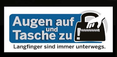 Polizei Münster: POL-MS: Augen auf und Tasche zu - Aktionswoche gegen Taschendiebstahl
