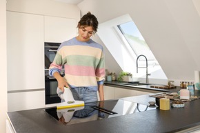 Pressemitteilung: K&auml;rcher pr&auml;sentiert neue Akku-Fenstersauger-Reihe f&uuml;r die unkomplizierte Fensterreinigung