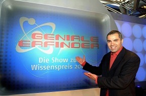 ProSieben: "Geniale Erfinder - die Show zum 'ProSieben-Wissenspreis'"
