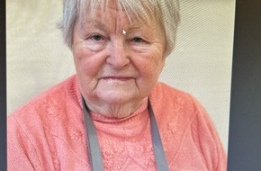 Landespolizeiinspektion Gera: LPI-G: (G)&Ouml;ffentlichkeitsfahndung nach vermisster 78-j&auml;hriger Frau