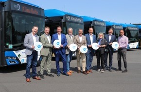 Messer SE & Co. KGaA: Wasserstoff und Erfahrung von Messer unterstützen nachhaltigen Busverkehr in NRW