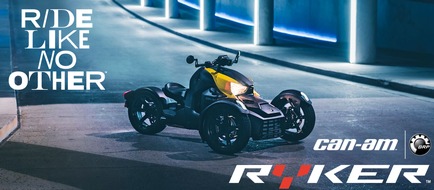 powersports.ch by Friedli Fahrzeuge AG: Invitation personnelle au lancement presse exclusif "Can-Am Ryker" / Soyez présents à la première du nouveau 3wheeler de Can-Am, qui peut être conduit avec la permis auto / À partir de CHF 11'990.-