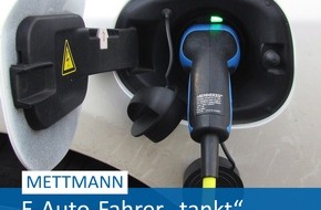 Polizei Mettmann: POL-ME: Keine Energie mehr: Tesla-Fahrer "tankt" auf Männertoilette - Mettmann - 2002164