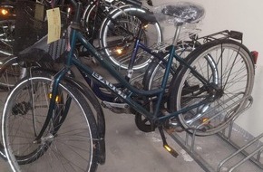 Polizeidirektion Lübeck: POL-HL: HL - St. Jürgen   :

Eigentümer nach Fahrraddiebstahl gesucht