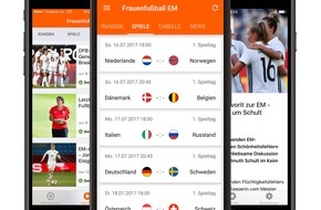 TorAlarm Gmbh: Frauen-Fußball mobil: TorAlarm veröffentlicht App zur Frauen-Fußball-Europameisterschaft 2017