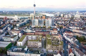 BPD Immobilienentwicklung GmbH: Ein neues Quartier mitten im Herzen von Düsseldorf-Unterbilk: Urban Gardening mit Blick auf den Fernsehturm