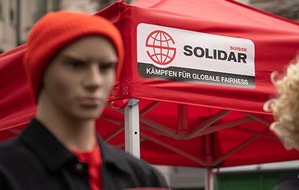 Solidar Suisse: Jemand bezahlt für die Rabatte – «Stop Black Friday»-Kampagne