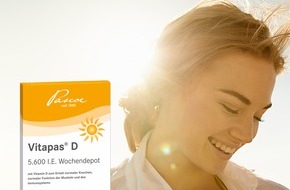 Pascoe Naturmedizin: Neu von Pascoe: Vitapas® D für Ihr Immunsystem*! / Vitamin D - die Sonnenkraft als praktisches Wochendepot