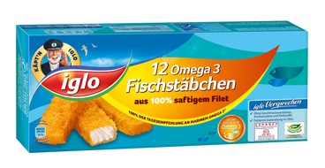 Aufmerksamkeit garantiert: iglo Fischstäbchen erhalten neues Design (BILD)