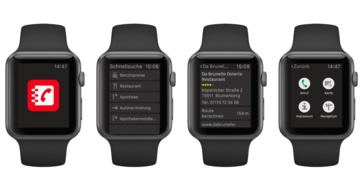 Das Telefonbuch Servicegesellschaft mbH: Das Telefonbuch präsentiert neue App für die Apple Watch / Design trifft Nutzen