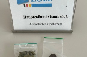 Hauptzollamt Osnabrück: HZA-OS: Frau versteckt Betäubungsmittel im Genitalbereich; Osnabrücker Zoll stoppt Drogenschmugglerin