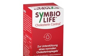 SymbioPharm GmbH: Mit SymbioLife® Cholesterin Control erhöhte Cholesterinwerte senken / Milchsäurebakterien und Phytosterine