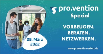 Messe Erfurt: pro.vention Special: Infektionsschutz im Gesundheitswesen und in der Gastronomie