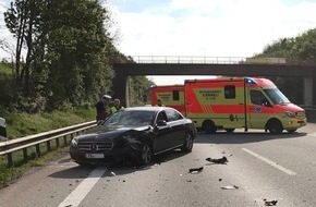 Verkehrsdirektion Mainz: POL-VDMZ: Unfall, zwei Verletzte