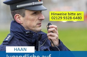 Polizei Mettmann: POL-ME: Quartett raubt Jugendliche aus: Polizei ermittelt - Haan - 2412003