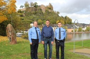 Polizeidirektion Trier: POL-PDTR: Personalzuwachs für die Polizeiinspektion Saarburg