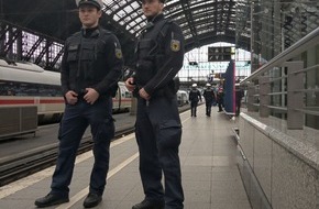 Bundespolizeidirektion Sankt Augustin: BPOL NRW: Mutmaßlicher Dieb flüchtet über Gleise; Festnahme durch Bundespolizei