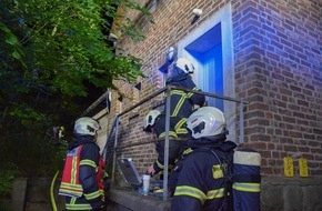 Feuerwehr Iserlohn: FW-MK: Feuer an der Turnhalle Im Hütten