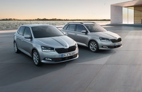 Skoda Auto Deutschland GmbH: SKODA FABIA COOL PLUS und FABIA CLEVER mit modernisiertem Design und Plus an Ausstattung (FOTO)