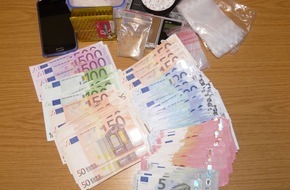 Polizeiinspektion Nienburg / Schaumburg: POL-NI: Amfetamin und über 9000 EUR Bargeld sichergestellt