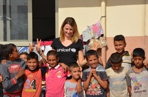 UNICEF Deutschland: UNICEF-Botschafterin Eva Padberg feiert "Baby Shower"