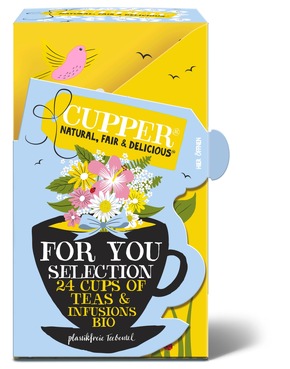 Presseinfo: Cupper Teas For You Selection als perfekte Geschenkidee für Valentinstag, Muttertag und Ostern