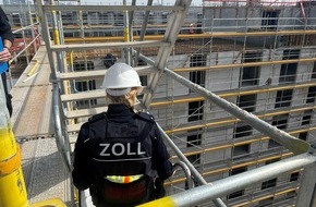 Hauptzollamt Frankfurt am Main: HZA-F: Frankfurter Zoll nimmt sechs Arbeitnehmer auf Dach eines Abbruchgebäudes wegen illegalen Aufenthaltes fest