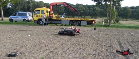 Polizeiinspektion Nienburg / Schaumburg: POL-NI: Motorradfahrer erliegt nach Unfall seinen schweren Verletzungen  -Bild im Download-