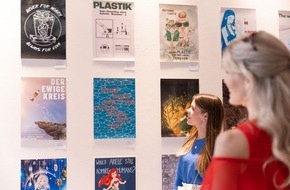 PepsiCo Deutschland GmbH: Nachhaltigkeit ist eine Kunst: PepsiCo Plakatwettbewerb und Vernissage waren ein voller Erfolg