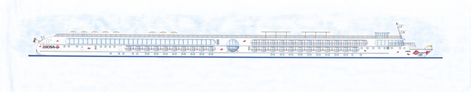 A-ROSA Flussschiff GmbH: Die A-ROSA AQUA und A-ROSA VIVA kommen ab 2009 auf den Rhein  - A-ROSA Flussschiff GmbH gibt zwei Neubauten in Rostock in Auftrag -