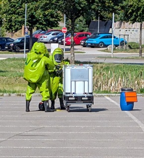FW Stockach: Gefahrstoffzug Stockach: Bereit für den Ernstfall - Intensive Übung sichert Schutz der Bevölkerung