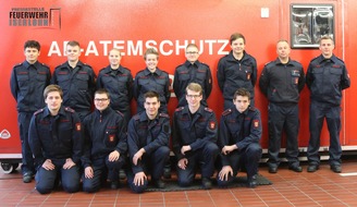 Feuerwehr Iserlohn: FW-MK: Neue Atemschutzgeräteträger bei der Freiwilligen Feuerwehr