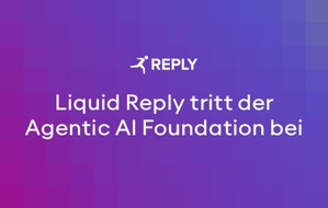 Reply Deutschland SE: Liquid Reply tritt der Agentic AI Foundation (AAIF) bei, um offene und vertrauensw&uuml;rdige agentenbasierte KI voranzutreiben