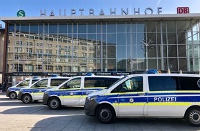 Bundespolizeidirektion Sankt Augustin: BPOL NRW: Widerstände am Kölner Hauptbahnhof - Bundespolizist leicht verletzt